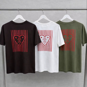 T-shirt imprimé décontracté pour femme, coupe oversize, motif graphique, vente en gros, haut à manches courtes pour femme - Product Image 1