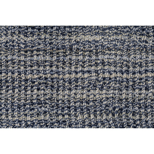 <b>Jean</b> Blue Striped Classic Hand Loom Wool Viscose Rug 10mm Jacquard Technique Rectangular Hallway for Teen Home Decor-Hwv-51020 - Product Image 3