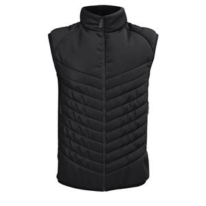 Custom 2025 Custom Color Hooded Puffer <b>Waistcoat</b> Vest for Men and <b>Women</b> Waterproof & Windproof Winter Bodywarmer - Product Image 3