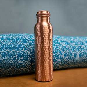 Botella de agua de cobre | 100% de cobre | A prueba de fugas | - Product Image 2