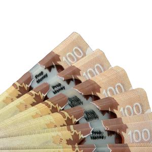 Faux billets canadiens réalistes en vrac, billets de dollars canadiens double face, vente chaude, ULTRATHIN, imperméables, en soie 0,08 mm - Product Image 6