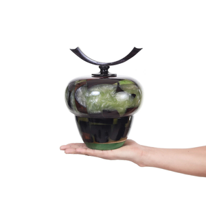 Handmade Rosewood Cremation <b>Urn</b> Epoxy Resin Art <b>Large</b> Adult Size Cremation <b>urns</b> for Human And Pet Ashes - Product Image 2