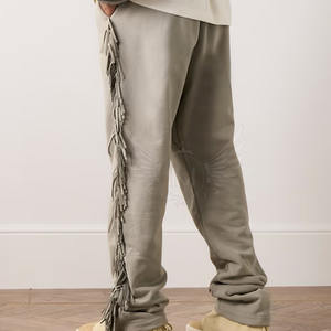 El más nuevo modelo Skinny Fit Men Pantalones de cuero genuino Ropa casual Hombres Pantalón de gamuza de cuero de alta calidad - Product Image 5