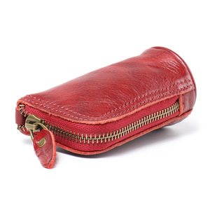 Sac à main en cuir rétro pour homme avec portefeuille, design peint à la main, fermeture éclair, doublure en toile, sac de transport souple et portable - Product Image 4