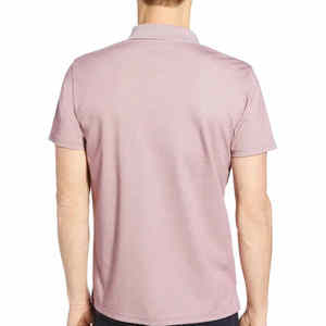 Polos polo t-shirt polo décontracté à manches courtes avec broderie personnalisée t-shirts en coton 100% - Product Image 2
