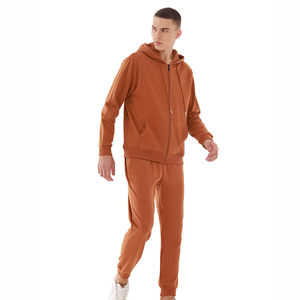 Ensemble de survêtements respirants personnalisés unisexe survêtements d'entraînement avec logo pour le jogging motif solide d'hiver pour hommes - Product Image 1