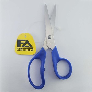 Office and Home Paper Cutting <b>Scissors</b> with Plastic Handle Stainless Steel Curved Blade with Sharp Tip for Nail Beauty Use - Product Image 3