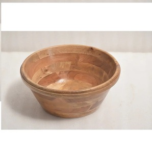 Cuenco de lujo de madera impreso a mano antiguo Fabricante Nuevo diseño Cuenco de madera hecho a mano Mayorista Exportador - Product Image 6