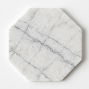 Posavasos de mármol blanco duradero para el hogar y la Oficina, nuevo posavasos redondo de alta calidad para bebidas y el último uso en la oficina - Product Image 4