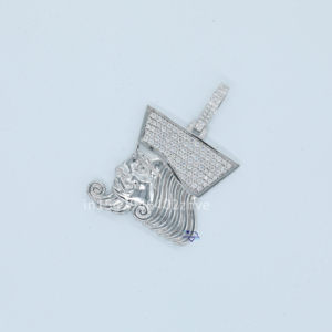 จี้เพชรสีขาวทอง14K ที่ทันสมัยเพิ่มความคมชัดระดับ VVS สร้างสไตล์ฮิปฮอปดีไซน์น้ำแข็งที่สร้างขึ้นอย่างหรูหราสำหรับงานปาร์ตี้ - Product Image 3