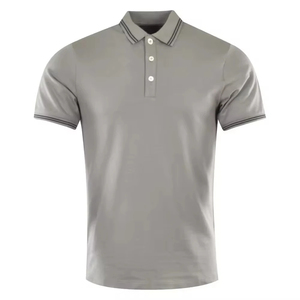 Men <b>polo</b> shirt breathable fabric short sleeve design button custom logo and printing men <b>polo</b> shirt - Product Image 1