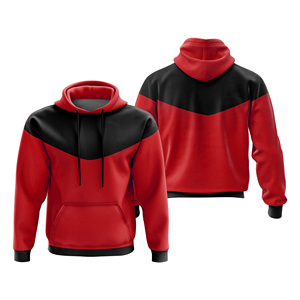 Sudadera con capucha personalizable Vintage para hombre, ropa de calle de lana de algodón transpirable para la temporada de otoño, técnicas teñidas lisas - Product Image 4