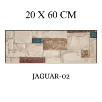 Carreaux muraux en céramique intérieurs résistants à l'acide et à l'usure de style européen Conceptions Taille 200X600MM Carreaux d'élévation numérique