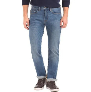 Fabricants, dernière conception, jeans pour hommes sur mesure, vêtements de rue, coupe slim, jeans pour hommes, respirant, mode personnalisée, OEM 2025 - Product Image 5