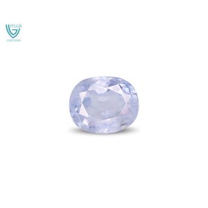 Zafiro Azul Natural de 4.03 Quilates, Gema Facetada Calibrada de 10 mm, Color Azul Real, Altura de 8 mm, 6 mm de Grosor, Artículo Tratado con Calor, Piedra Suelta - Product Image 1