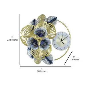 Azora Industries Horloge murale en métal Horloge murale haut de gamme de bonne qualité en métal et laiton à prix compétitif - Product Image 4