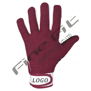 Guantes de fútbol americano Unisex personalizados de primera calidad Ligero Flexible Transpirable Ajustable Agarre suave Ropa cómoda - Product Image 2