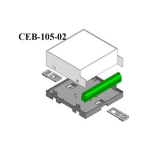 CEB-105 Compact ABS <b>Plastic</b> Electronic <b>Enclosures</b> Best Price Control Box Ready for Export - Product Image 5