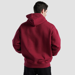 MOVA TEXTILES-Sudadera con capucha básica para hombre, sudadera lisa de manga larga con capucha y bolsillo frontal, ropa de calle, diseño básico - Product Image 1