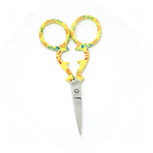 Ciseaux à broder industriels professionnels de haute qualité lame en acier inoxydable poignée enduite de papier à pointe aiguille maison fantaisie pointue - Product Image 5