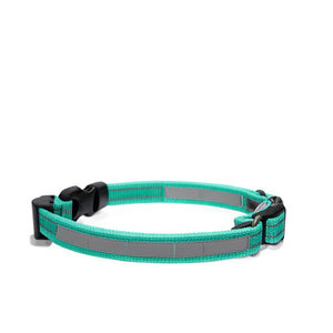 Collier pour animaux de compagnie bicolore avec bandes réfléchissantes pour les promenades en extérieur et la visibilité - Product Image 2
