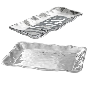 Bandeja de metal de diseño Bandeja de servicio de metal de tamaño y forma personalizada de aluminio vintage personalizada en formas personalizadas - Product Image 6