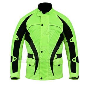 Veste de sécurité pour sports d'hiver, nouvelle collection, impression personnalisée, imperméable, coupe-vent, ignifuge, en Cordura, pour la course à moto - Product Image 1
