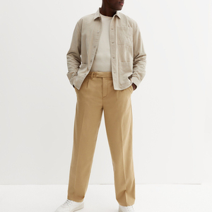 Custom Brand Logo <b>Printed</b> Casual Clothing <b>Men</b> <b>Trousers</b> / Factory Made Low Price Solid Color <b>Men</b> <b>Trouser</b> for Casual - Product Image 1