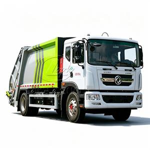 Vente flash! Camion compacteur de déchets Dongfeng 14m³ 4x2, norme d'émission Euro V, véhicule de collecte des déchets haute efficacité - Product Image 5