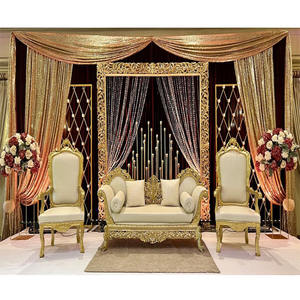 Decoraciones de escenario de boda vintage glamorosas para recepción y ceremonia Elección del diseñador de eventos del Reino Unido - Product Image 1