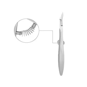 Meilleure qualité avec une petite tête en acier inoxydable pince à ongles à cuticules dans différentes conceptions Staleks pince à ongles par ANAAIF - Product Image 4
