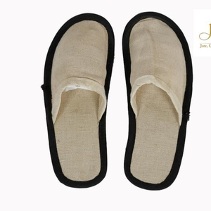 รองเท้าแตะเปิดหน้าระบายอากาศสีทึบ,รองเท้าแตะลำลองรองเท้าแตะสปาสำหรับแขกผู้เข้าพักเดินทางโรงแรมใช้ได้ทุกเพศขนาดซักได้ - Product Image 1