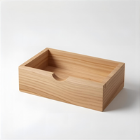 Meuble de rangement moderne en bois écologique personnalisé avec tiroirs – Organisateur en bois massif pour cuisine, chambre, chaussures et aliments