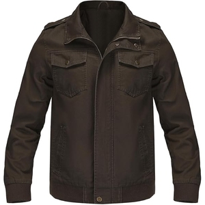 Vestes en coton pour hommes de haute qualité avec patchs brodés Les meilleures vestes pour hommes - Product Image 1