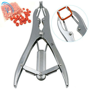 Alicates de castración de elastator veterinario de alta calidad, herramienta de castración de animales, diseño de aluminio de acero inoxidable con goma - Product Image 6