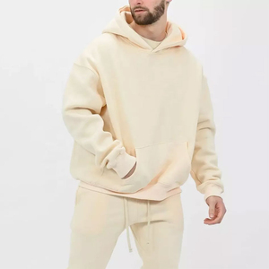 Pull-over respirant personnalisé en coton 100% de haute qualité, broderie 3D, poches, style streetwear, collection hiver 2025 – Vente en gros - Product Image 5