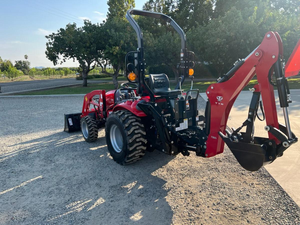 Mini tractor agrícola TYM T25 de precio económico con cargador frontal y trasero, 24HP, 4x4, en venta. - Product Image 4