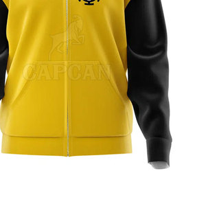 Sudaderas con Capucha Personalizables OEM para Hombre, de Alta Calidad, Sólidas, con Cremallera Completa, de Algodón/Poliéster, Transpirables, de Secado Rápido, para Invierno - Product Image 4