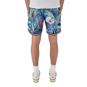 Pantalones cortos de malla de secado rápido transpirables de entrenamiento estampado de alta calidad con cordón para correr pantalones cortos de baloncesto de doble capa para hombres - Product Image 6