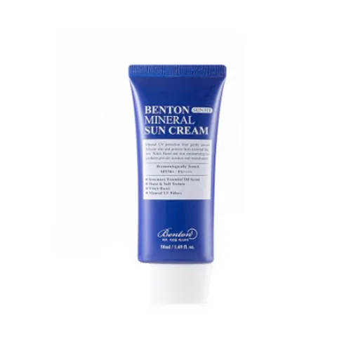 Benton Skin Fit Mineral Sun Cream SPF50+/PA++++ Korean Vegan Sunscreen for Troubled & Oily skin Sunscreen Kids Available