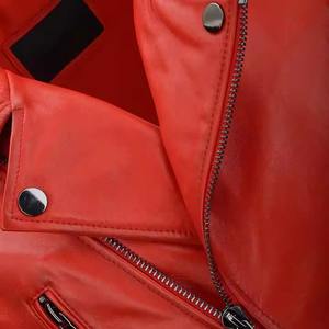 Veste en cuir pour homme tendance et écologique, résistante à l'eau, style streetwear, veste en cuir pour moto - Product Image 4