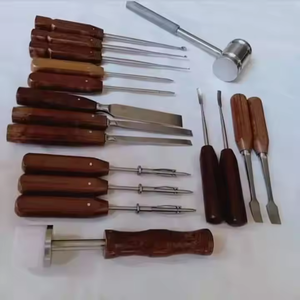 Kit ortopédico de educación médica veterinaria, herramienta quirúrgica de acero inoxidable de 17 piezas, fuente de alimentación Manual, instrumento certificado CE - Product Image 2
