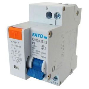 เบรกเกอร์ดิฟเฟอเรนเชียล FATO CFB30LE-32 2P 6A 230V 4500A IEC61009-1 - Product Image 1