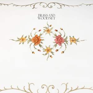 Mesa de Centro Rectangular Blanca de Lujo con Arte Floral Pintado a Mano y Detalles en Latón Dorado Antiguo para Sala de Estar Clásica - Product Image 3