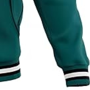 Chaqueta Varsity Personalizada con Diseño en Verde Azulado y Negro, Nombre y Número del Equipo Personalizados, Chaqueta Bomber Letterman - Product Image 5