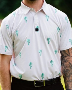 Wholesaler for best quality <b>Golf</b> Wear Sublimation Printed Polyester Elastic Breathable Jersey Men's Polo <b>Shirts</b> Polo <b>Shirts</b> OEM - Product Image 2