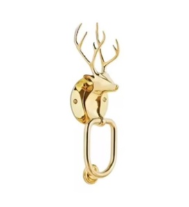 Aldabas de metal macizo para una elegante primera impresión, ideal para puertas principales, villas y decoración de puertas de apartamentos - Product Image 2