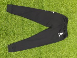 2024 chándal de lana con logotipo personalizado para hombre transpirable de alta calidad 100% trajes de algodón Color negro con bordado ecológico - Product Image 5