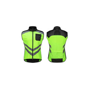 2025 New Design Excellent Quality High visibility <b>reflective</b> safety vest Summer Cycling Vest - Product Image 5
