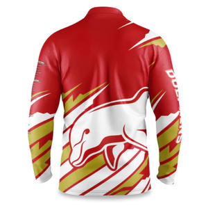 เสื้อโปโลตกปลาแขนยาวสำหรับผู้ชายเสื้อ100% โพลีเอสเตอร์เสื้อเจอร์ซี่ย์เสื้อใส่กลางแจ้งออกแบบโลโก้ได้ตามต้องการ - Product Image 2